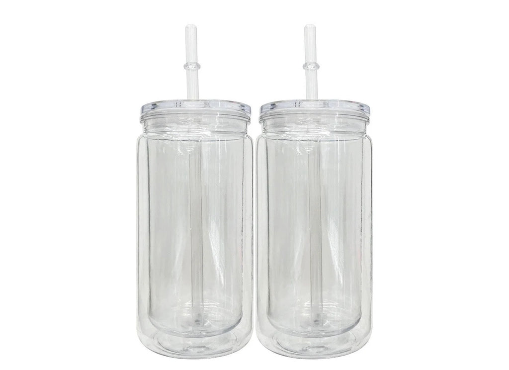 20oz. Acrylic Snowglobe Tumbler