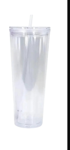 24 oz Tapered  Snowglobe Cup