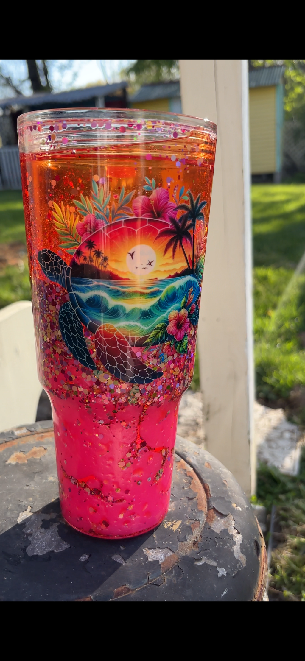 30 Oz. Snowglobe Acyrlic