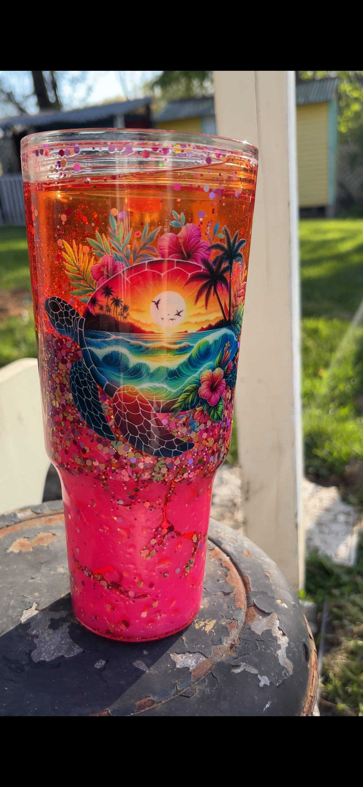 30 Oz. Snowglobe Acyrlic