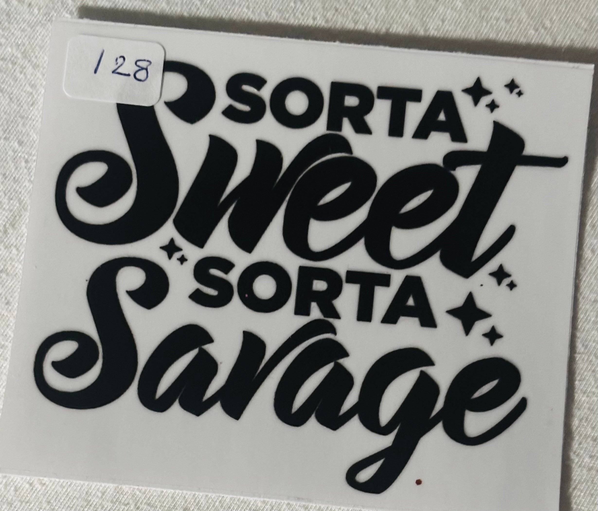 128 Sorta sweet