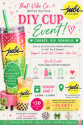 Jubi Tea & Sweets DIY Cup Bar – Event Ticket