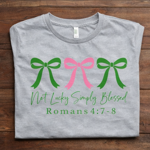 Not Lucky But Blessed-Tshirt