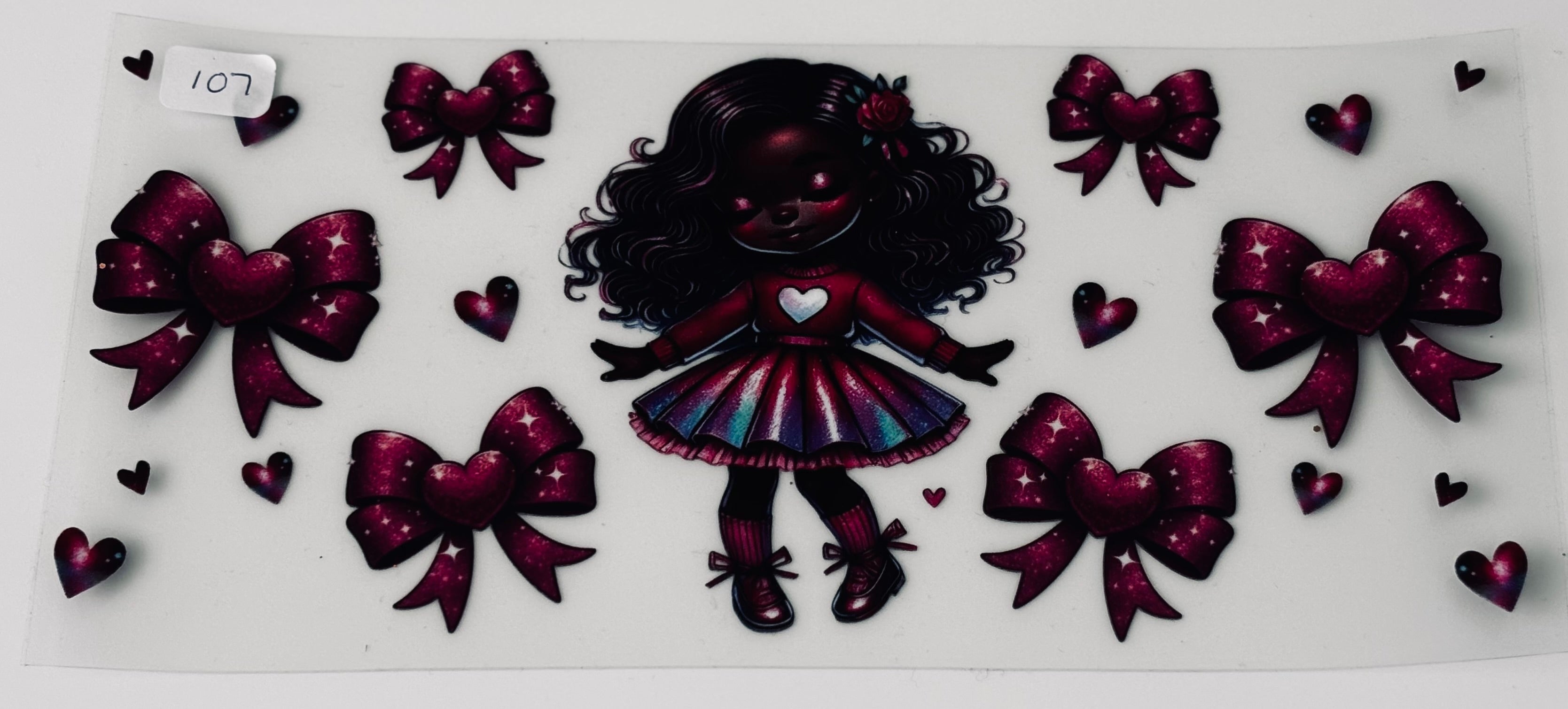 107- little girl bows