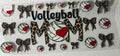 146 Volleyball animal print