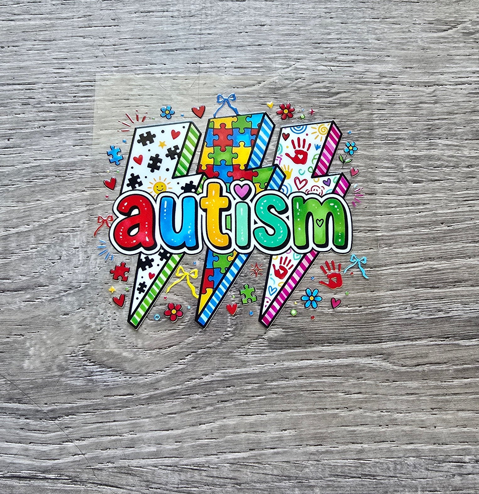 Autism lightening Bolt