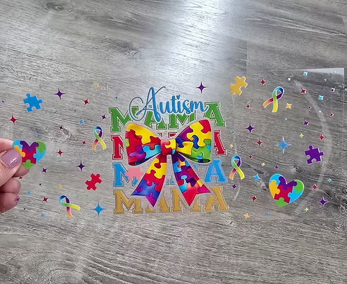 Autism Mama bow2