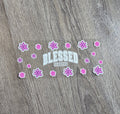 Blessed Grandma Pink flowers