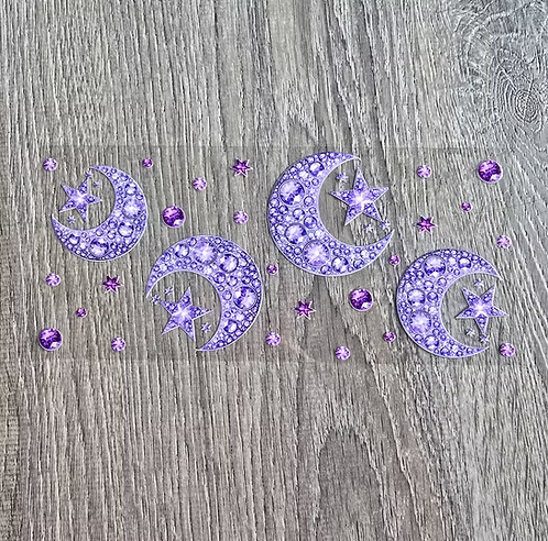 Purple Crecent Moon