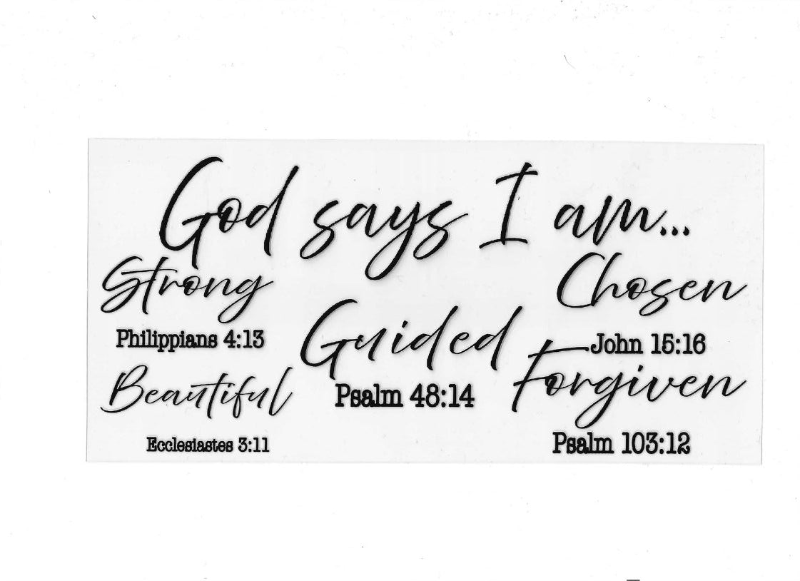 God Says I am