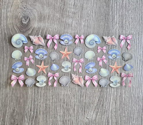 Shells Pearls Bows 1